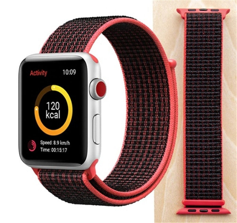 Bracelet de rechange en nylon avec boucle de sport pour Apple Watch iWatch Bracelet de rechange en nylon avec boucle de sport pour Apple Watch iWatch